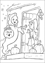 Halloween színező 6