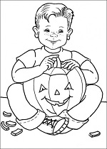 Halloween színező 8